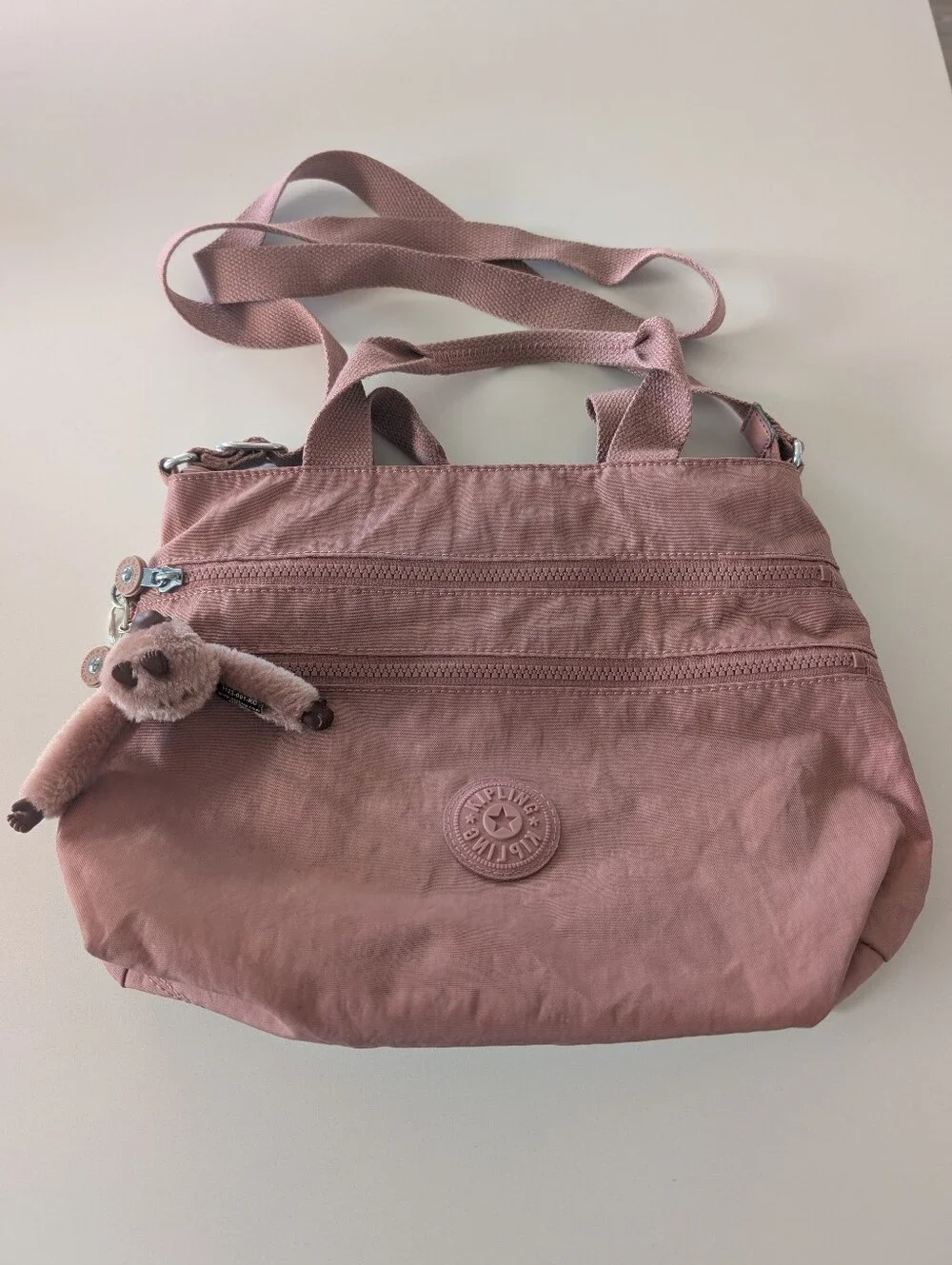 Kipling Pink Rose Crossbody/Handbag